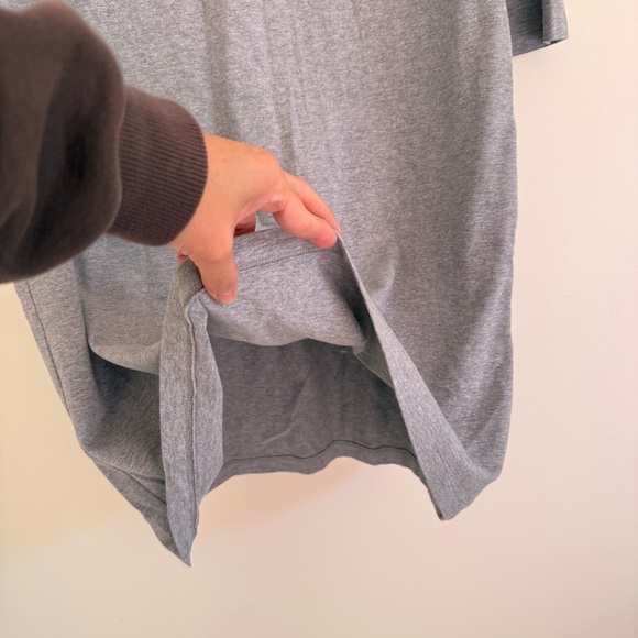 Calvin Klein Heather Gray Shirt Dress Large Casual
Y2K Minimalist Logo Stretch - Picture 5 of 13